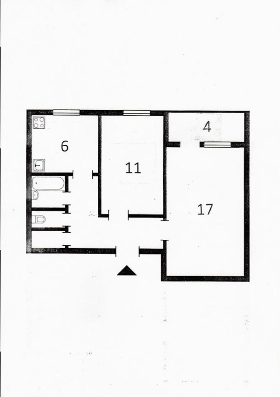 Продажа жилая квартира улица Остафия Дашкевича (Курнатовского), д.2